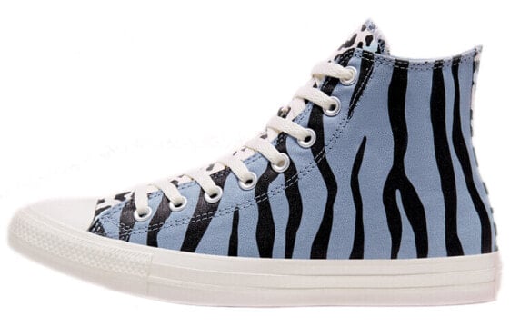 Кеды Chuck Taylor All Star Converse High 'Twisted Archive Print - Zebra' 167629F