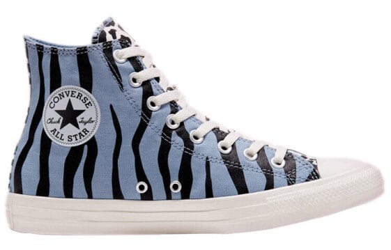 Кеды Chuck Taylor All Star Converse High 'Twisted Archive Print - Zebra' 167629F