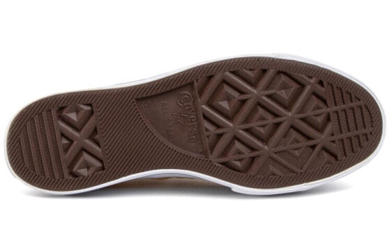 Кеды Converse All Star Lift Canvas Shoes Women's Low-Top Yellow White 568627C