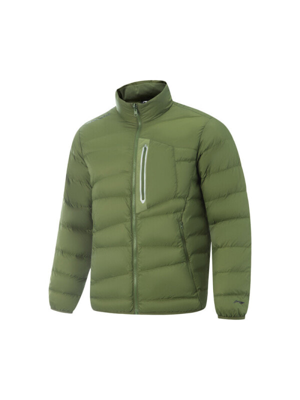 Пуховик мужской повседневный Li Ning Moss Green