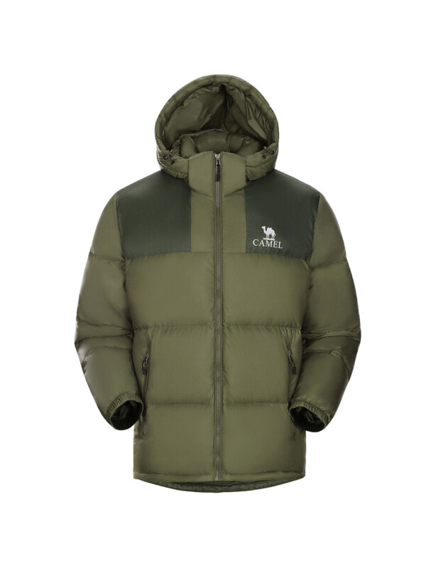 Пуховик утепленный унисекс повседневный Camel 100134512648