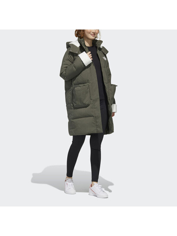 Пуховик женский повседневный adidas originals jasper