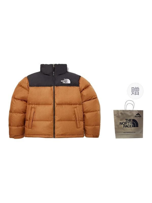 Куртка утепленная зимняя унисекс для города The North Face 1996 Collection Hermès Orange