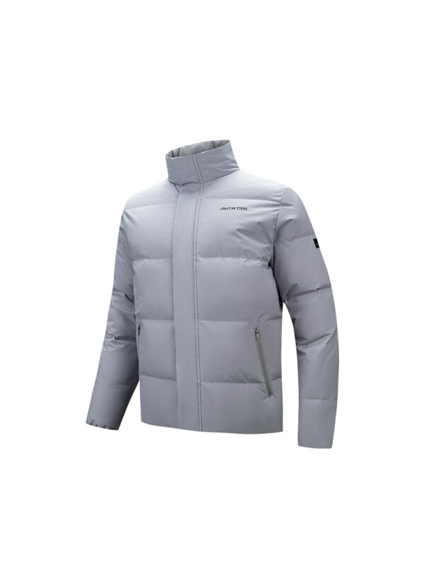 Anta Running Collection Down Jacket Men's Mud Limestone