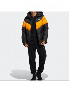 Пуховик мужской черный для повседневной носки Adidas 4064053790161