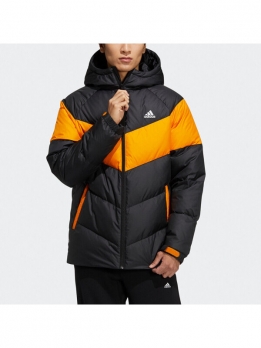 Пуховик мужской черный для повседневной носки Adidas 4064053790161