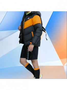 Пуховик мужской черный для повседневной носки Adidas 4064053790161