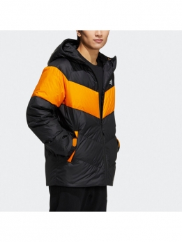 Пуховик мужской черный для повседневной носки Adidas 4064053790161