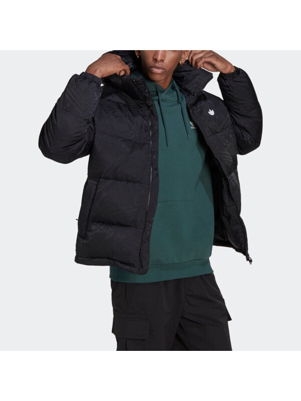 Пуховик зимний мужской adidas Originals Rekive Down Regen 4065429599821