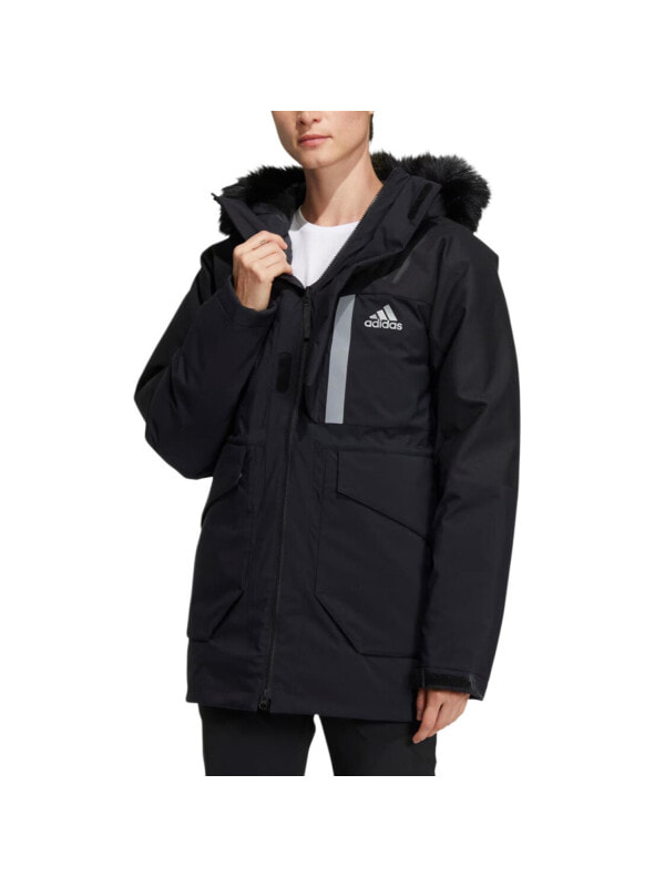 Пуховик утепленный унисекс для повседневной носки Adidas 4066747207474