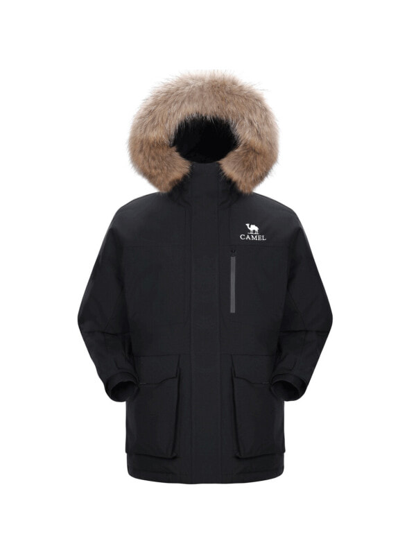 Куртка пуховая мужская для холодной погоды Camel Warm Fleece Series
