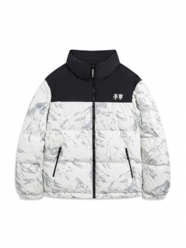 Пуховик теплый унисекс для зимних видов спорта LiNing Fondue Down Series