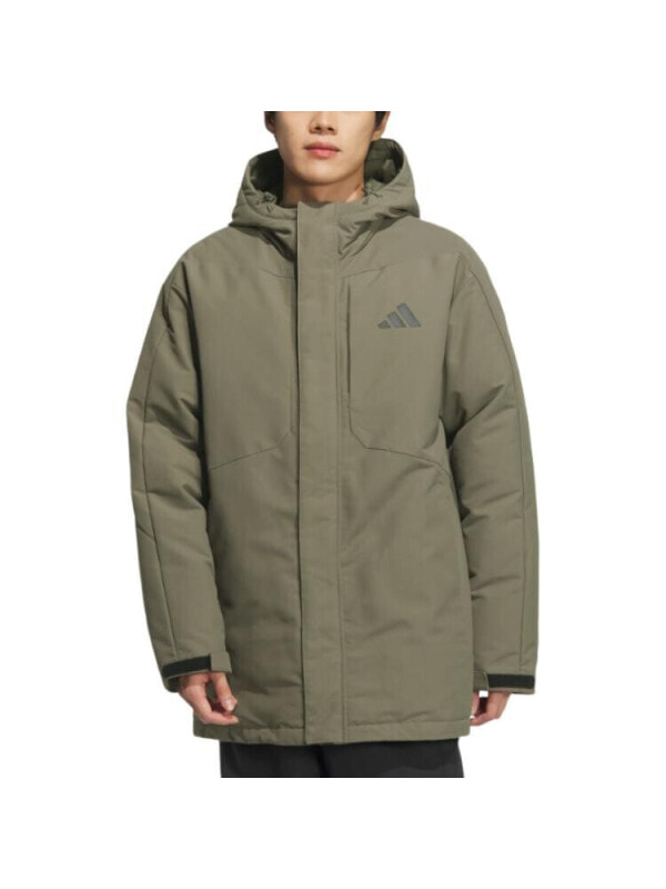 Куртка утепленная мужская для холодной погоды Adidas FW24 Down Jacket