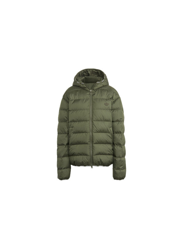 Куртка утепленная мужская повседневная adidas originals basic green