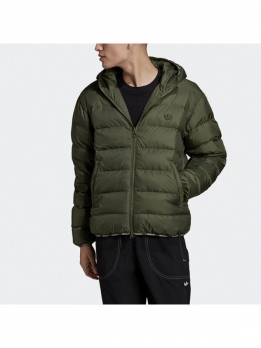 Куртка утепленная мужская повседневная adidas originals basic green