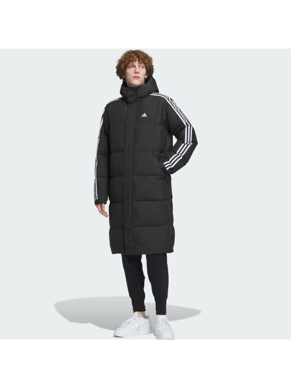 Куртка утепленная унисекс для активного отдыха Adidas 3 Stripes Down Jacket