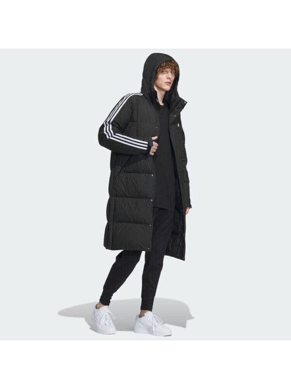 Куртка утепленная унисекс для активного отдыха Adidas 3 Stripes Down Jacket
