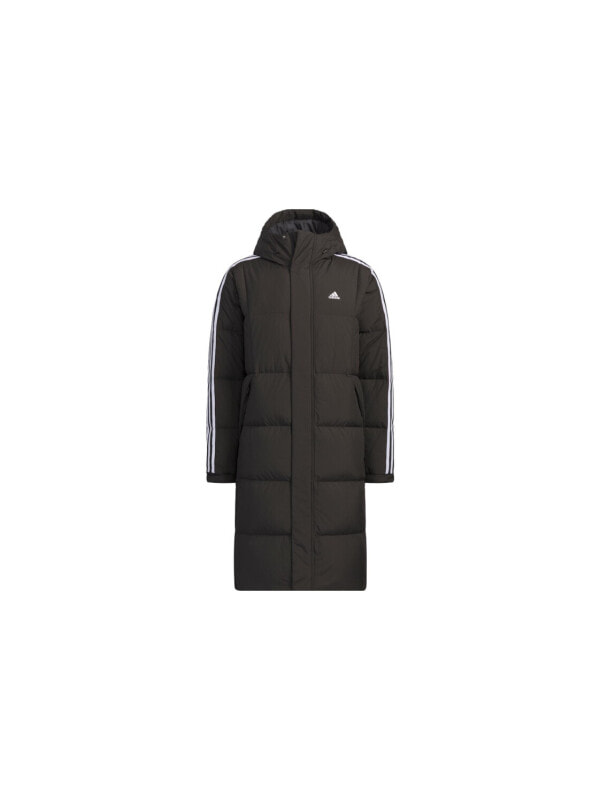 Куртка утепленная унисекс для активного отдыха Adidas 3 Stripes Down Jacket