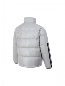 Пуховик универсальный для повседневной носки Adidas серый