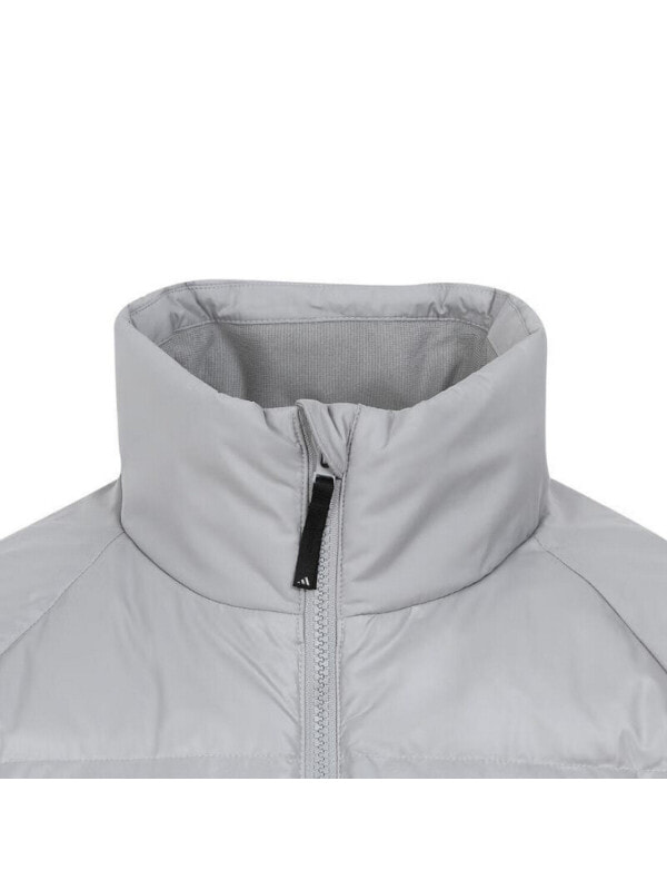 Пуховик универсальный для повседневной носки Adidas серый