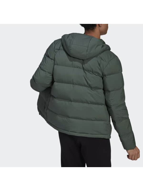 Куртка утепленная мужская для города Adidas Helionic Hooded Jacket