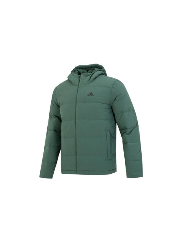 Куртка утепленная мужская для города Adidas Helionic Hooded Jacket