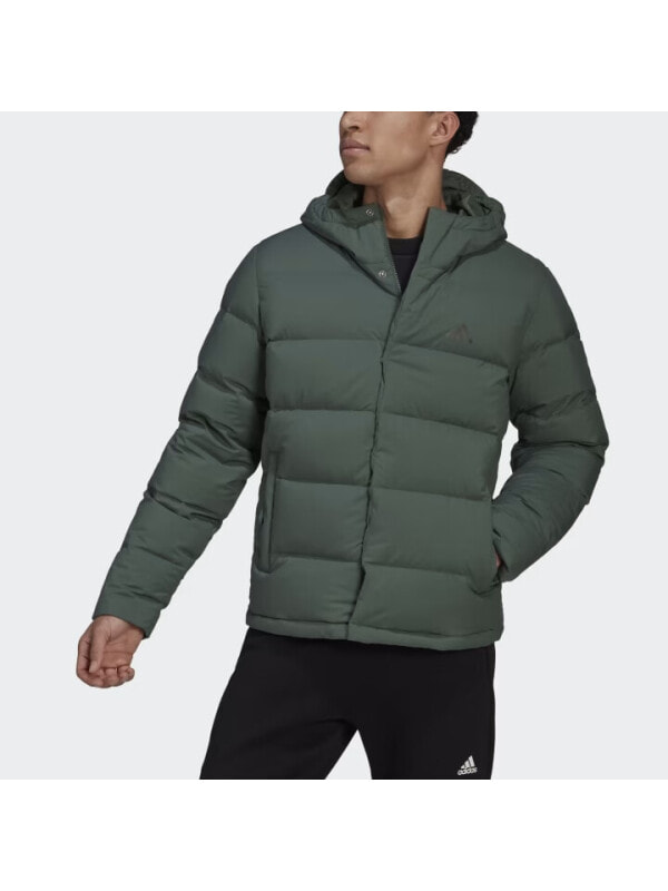 Куртка утепленная мужская для города Adidas Helionic Hooded Jacket