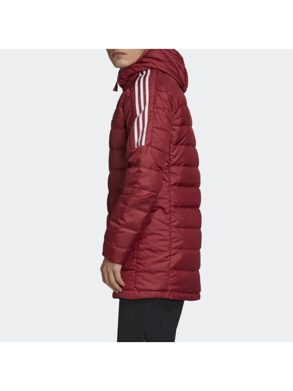 Пуховик мужской повседневный Adidas Red