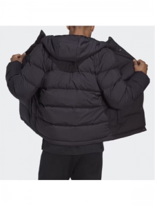 Куртка утепленная мужская для повседневной Adidas Helionic Hooded Down Jacket