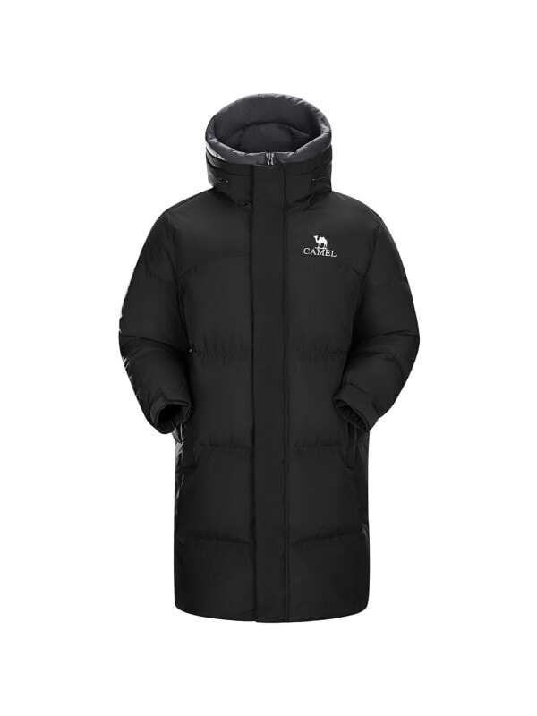 Пуховик мужской повседневный Camel Phantom Black Charcoal Gray