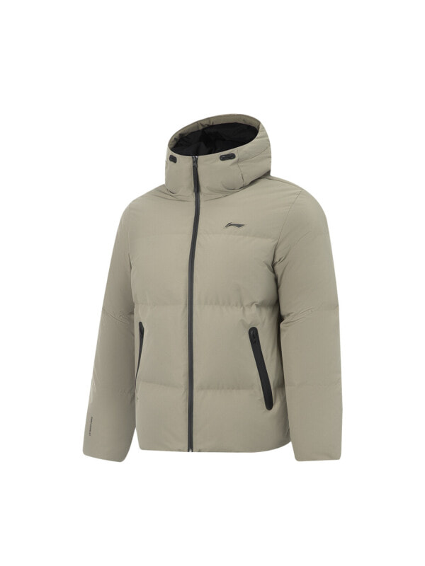 LiNing Fitness Series Down Jacket Men's Solo Green