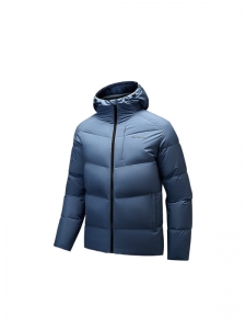 Пуховик мужской повседневный Anta Checkerboard Gray