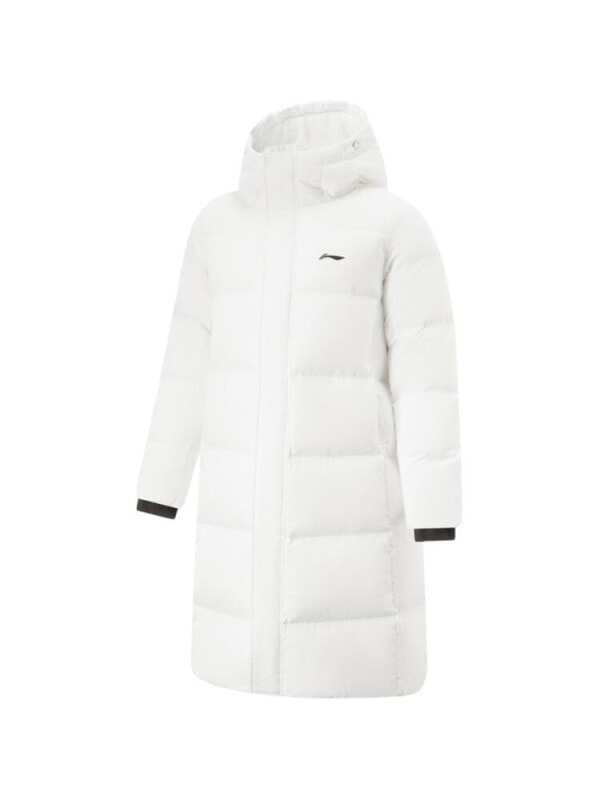 Пуховик мужской для фитнеса LiNing Fitness Series Standard White