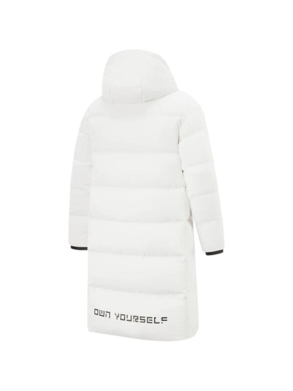 Пуховик мужской для фитнеса LiNing Fitness Series Standard White