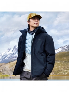 Пуховик мужской зимний утепленный LiNing Fondue Down Series