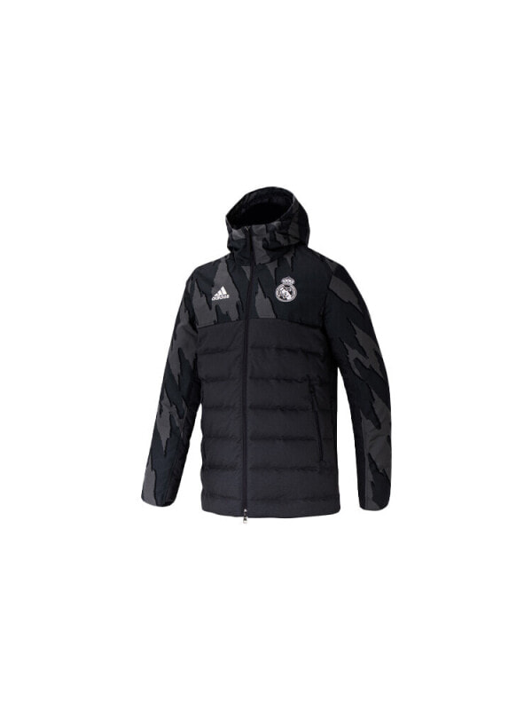 Куртка зимняя мужская для спорта Adidas Real Madrid