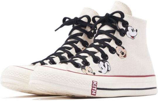 Кеды Converse Chuck Taylor All Star 70 Hi Kith X Disney Egret 167510C