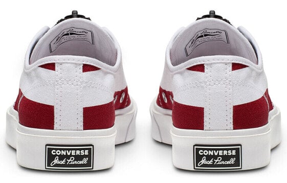 Кеды Converse Jack Purcell Zip Ox TakahiroMiyashita TheSoloist White Red 164836c