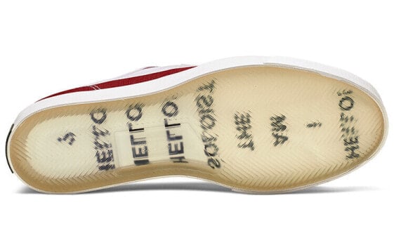 Кеды Converse Jack Purcell Zip Ox TakahiroMiyashita TheSoloist White Red 164836c