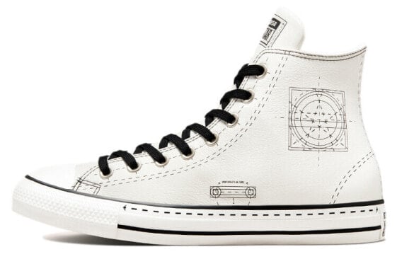 Кеды Converse Chuck Taylor All Star Canvas Shoes Unisex High-Top White/Black 173067C