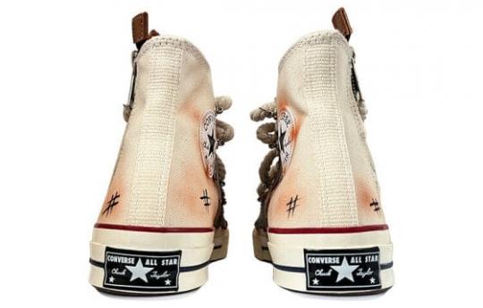 Кеды Converse Chuck Taylor All Star Canvas Shoes Unisex High-Top Beige Brown 162053C