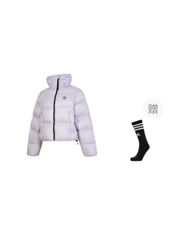 Куртка пуховая унисекс повседневная adidas Originals FW24 RegenDown Puffer CROP