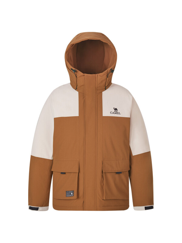 Куртка пуховая мужская повседневная Camel