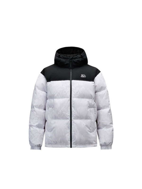 Куртка утепленная мужская Anta Patchy and Flowing White 1