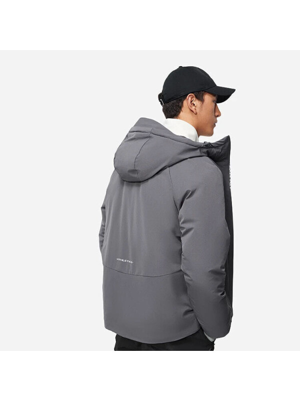 Куртка пуховая мужская для активного отдыха LiNing Fondue Down Series Magnet Gray