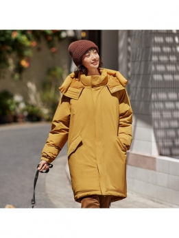 Пуховик утепленный унисекс li ning fondue down series