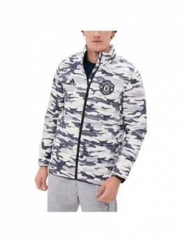 Куртка зимняя мужская для спорта Adidas MUFC Down Jackets