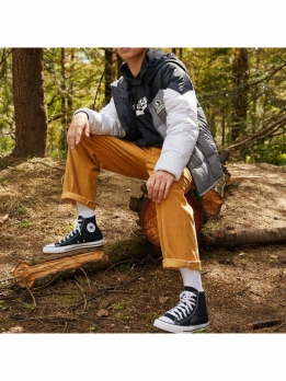 Стеганая куртка зимняя мужская Converse 6901540429594