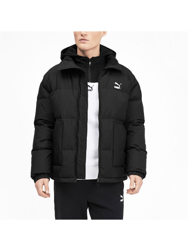 Куртка стеганая утепленная женская повседневная Puma Logo Quilted Puffer Jacket