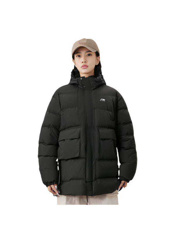 Пуховик спортивный унисекс повседневный LiNing Sports Trend Series